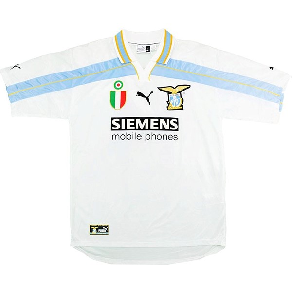 Authentic Camiseta Lazio 1ª Retro 2000 2002 Blanco